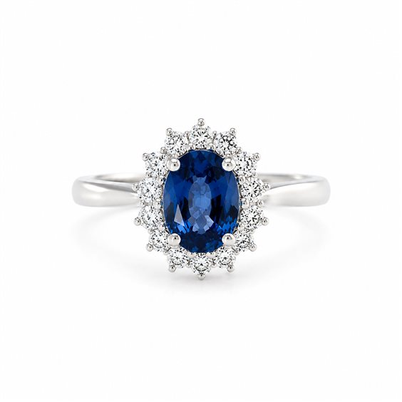 Ring Recarlo Woman in Gold Zaffiro 1.03 Ct ZP 919/BZ3 - ZP 919/BZ3
